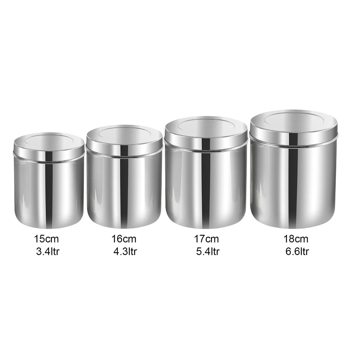 Deep Dabba Set of 4 - 15 X 18