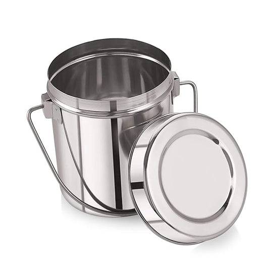 Stainless Steel Milk Pot – NO 10 – Capacity 1 Ltr.