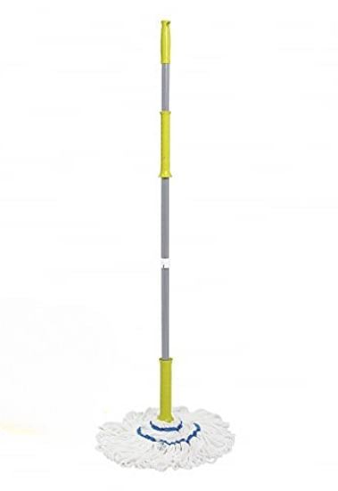 Cotton Twist Mop Cotton Floor Cleaning Mop Twist & Dry Cotton Mop Cotton Spin Mop Stick Hand Twist Cotton Mop Easy Wring Cotton Mop Heavy Duty Cotton Mop