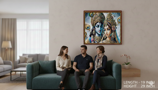 Framed Artwork: A Glimpse of Devotion 19*29