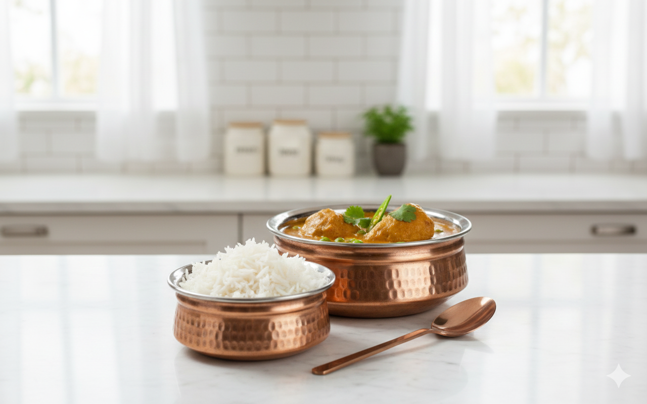 Authentic Copper Serving Handi
