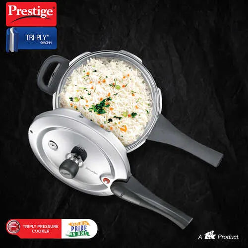 PRESTIGE SVACHH TRI-PLY HANDI PRESSURE COOKER 3 LITRE