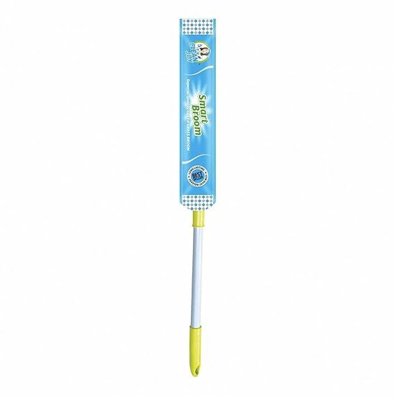 Clean Joy Smart Broom, No-Dust Broom, Long Handle, Easy Floor Cleaning (Multi-use)