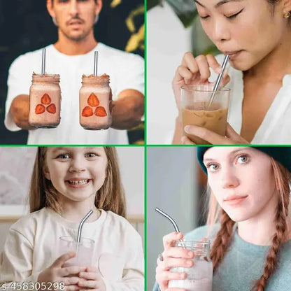 Straw Stainless steel Reusable Drinking Straw for daily drinking needs