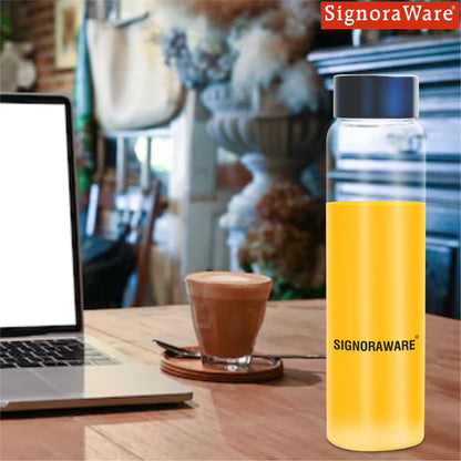 Blue Wave Borosilicate Glass Bottle 1000ml