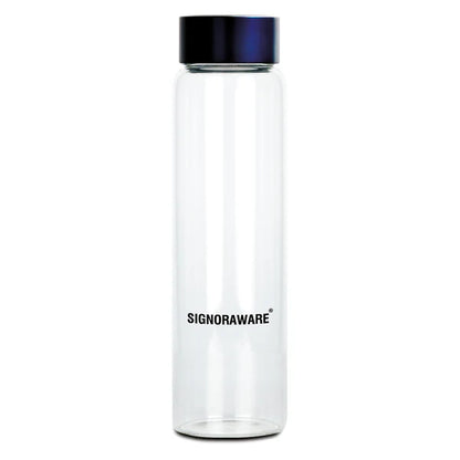 Blue Wave Borosilicate Glass Bottle 1000ml