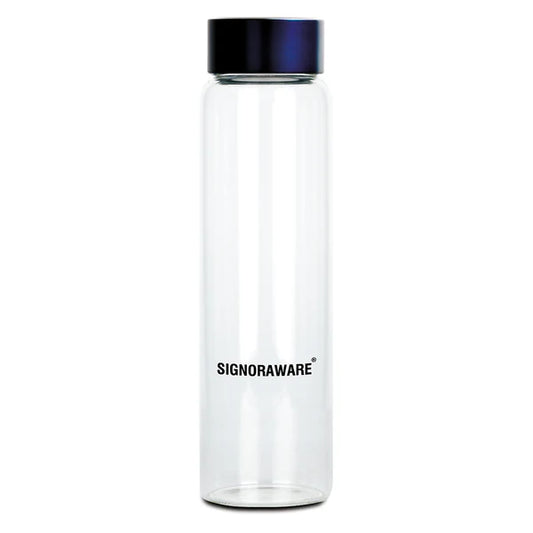 Blue Wave Borosilicate Glass Bottle 1000ml