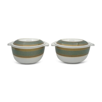SUPERWARE | Pure Melamine | BRIDAL COLLECTION| Dinner Set - Bridal-Green | Set Of 37 Pcs. | Stain Free, Glazed Finish