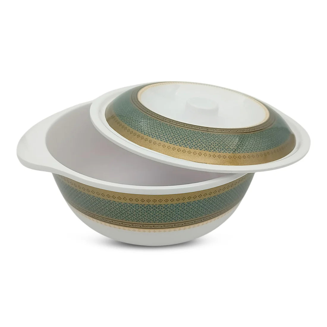SUPERWARE | Pure Melamine | BRIDAL COLLECTION| Dinner Set - Bridal-Green | Set Of 37 Pcs. | Stain Free, Glazed Finish