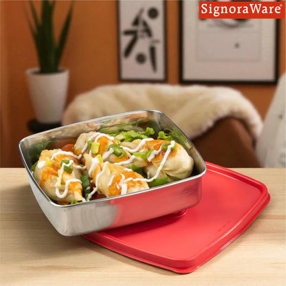 Smart 'N' Slim Steel Container 400 ml