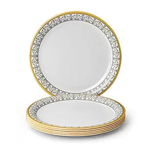 Superware | Pure Melamine | Dinner Plate Set –  11" | Stain Free, Glazed Finish