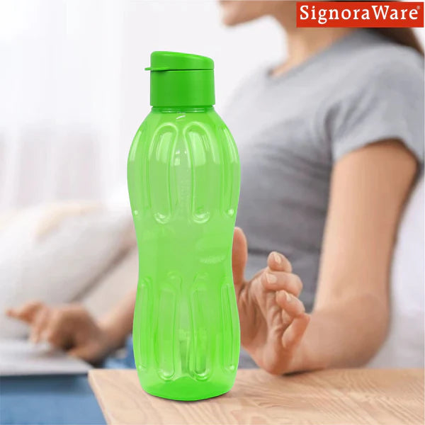 FlipTop Aqua Fresh WATER Bottle 1 Litre (1 Piece)
