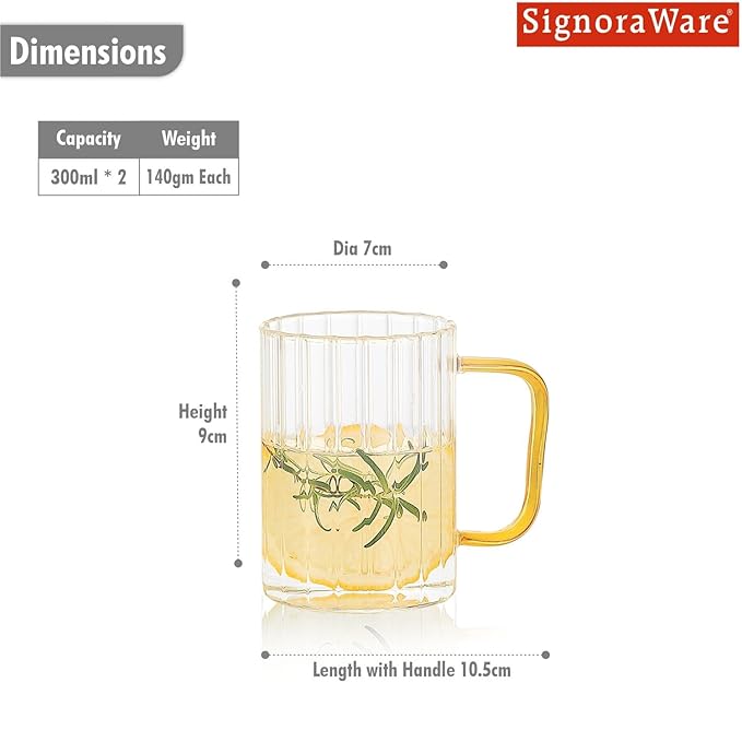 Vintage Prism Mug 300ml (Set/2)