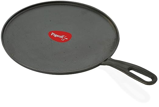 Pigeon Cast Iron Long Handle Dosa Tawa (280 mm/250 mm/300 mm)