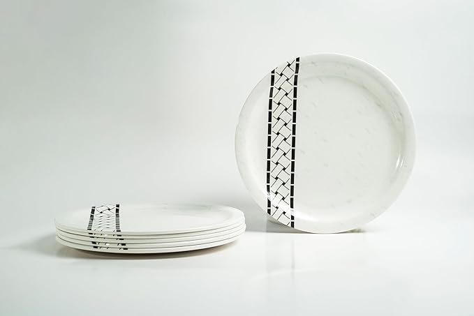 Superware | Pure Melamine | Dinner Plate Set –  11" | Stain Free, Glazed Finish