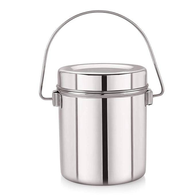 Stainless Steel Milk Pot – NO 10 – Capacity 1 Ltr.