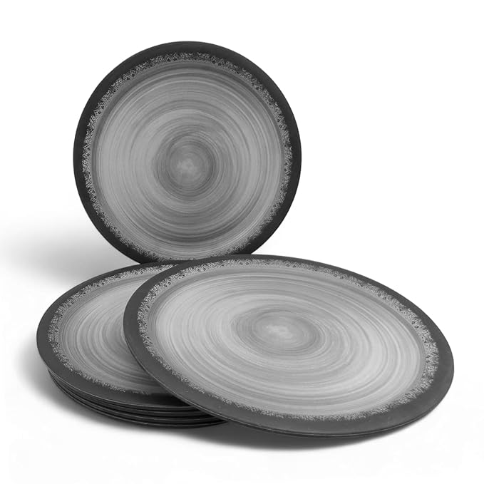 Superware | Pure Melamine | Dinner Plate Set –  11" | Stain Free, Glazed Finish