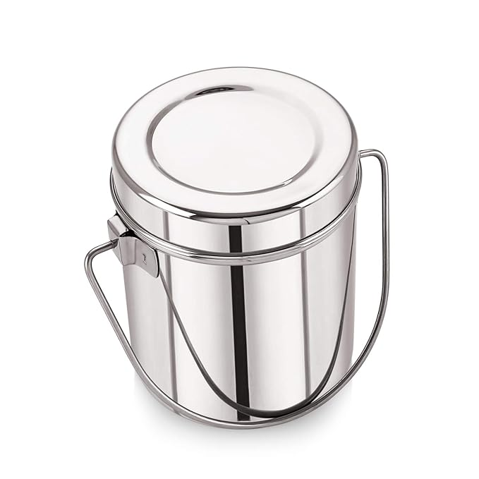 Stainless Steel Milk Pot – NO 10 – Capacity 1 Ltr.
