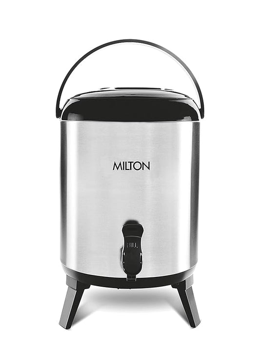 Milton Stellar 10 Thermosteel Water Jug, 9.3 litres, Steelplain
