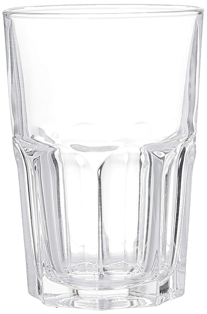 Glass Tumbler Set, 350ml, Set of 6, Transparent