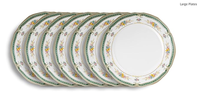 Superware | Pure Melamine | Dinner Plate Set –  11" | Stain Free, Glazed Finish