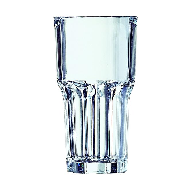 Glass Tumbler Set, 350ml, Set of 6, Transparent
