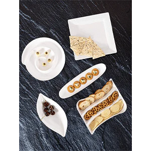 SUPERWARE | Pure Melamine |SERVING SET | Entertainment Set | 5 Pcs | Stain free, Glazed Finish
