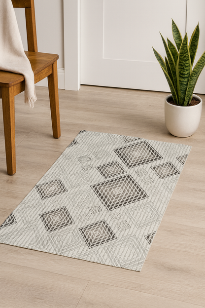 Modern Anti-Skid Floor Mat – Soft, Durable & Easy to Clean /Living Room/ Bedroom/ Bathroom