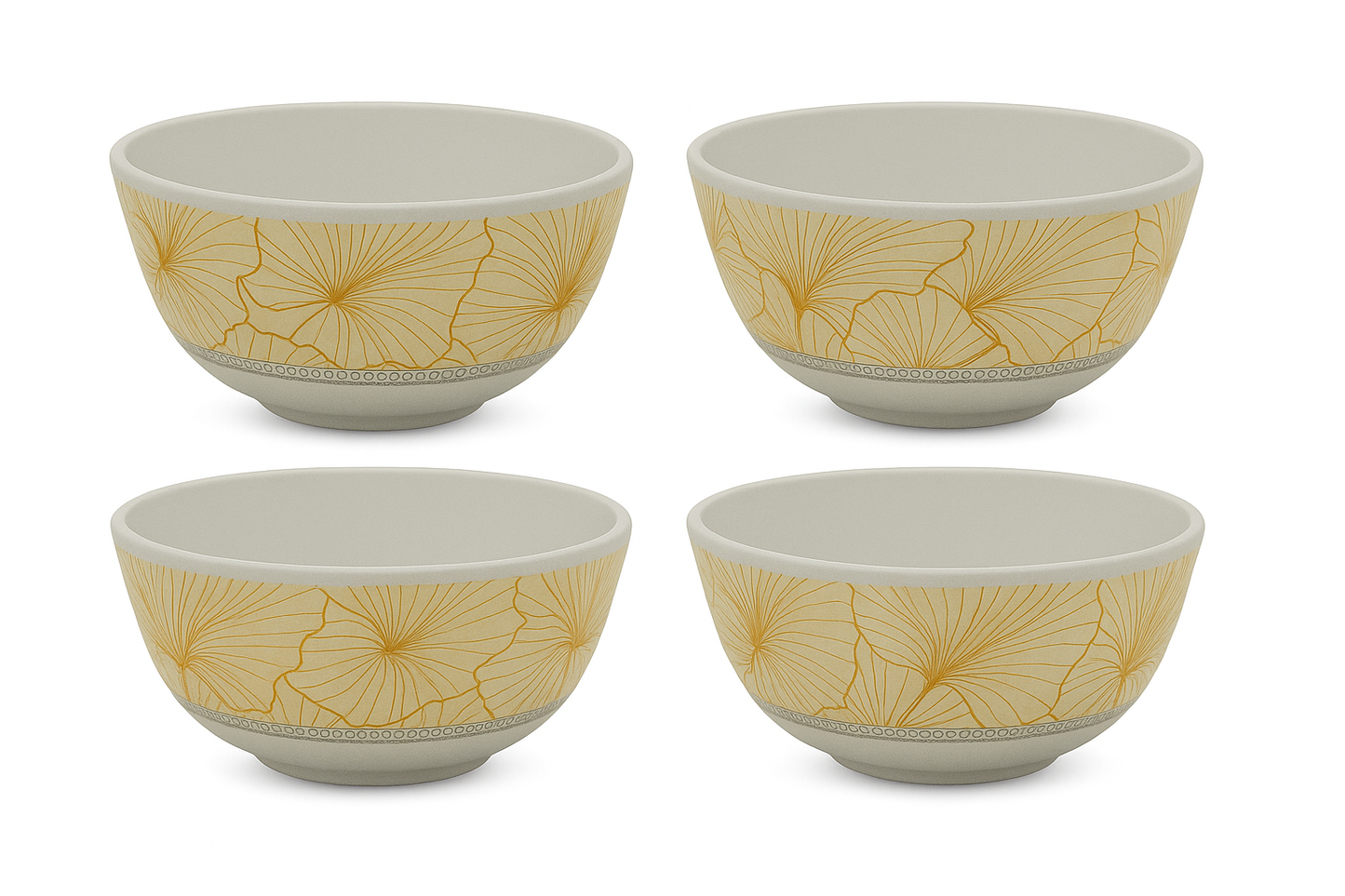 SUPERWARE | Pure Melamine |BOWL| Katori - Flore (3.5") |  Stain Free, Glazed Finish