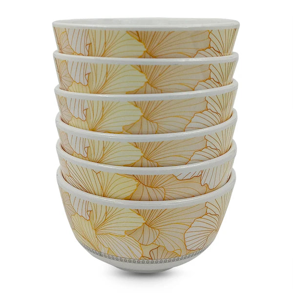 SUPERWARE | Pure Melamine |BOWL| Katori - Flore (3.5") |  Stain Free, Glazed Finish