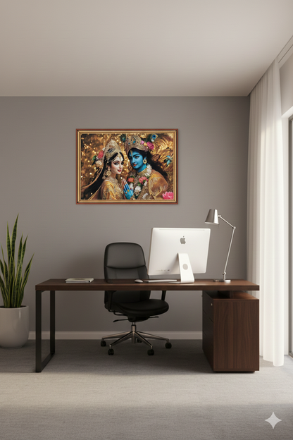 Framed Artwork: A Glimpse of Devotion 19*29