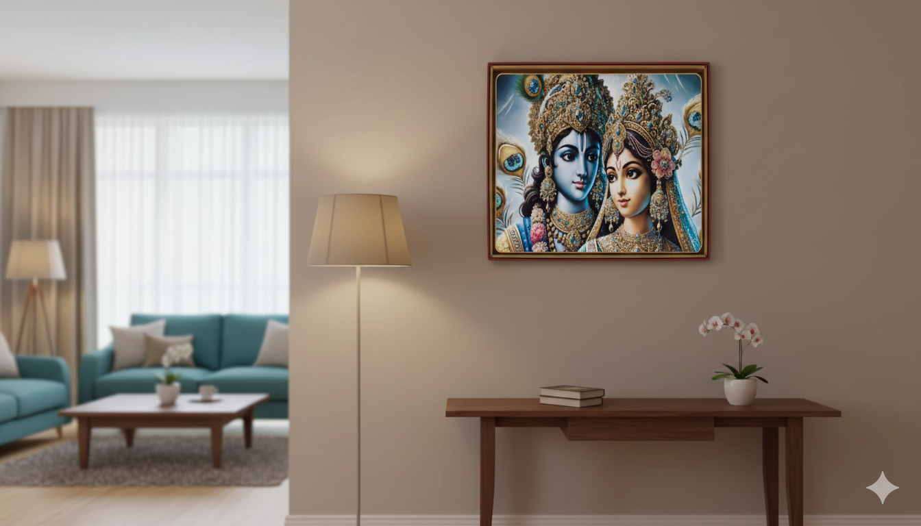 Framed Artwork: A Glimpse of Devotion 19*29