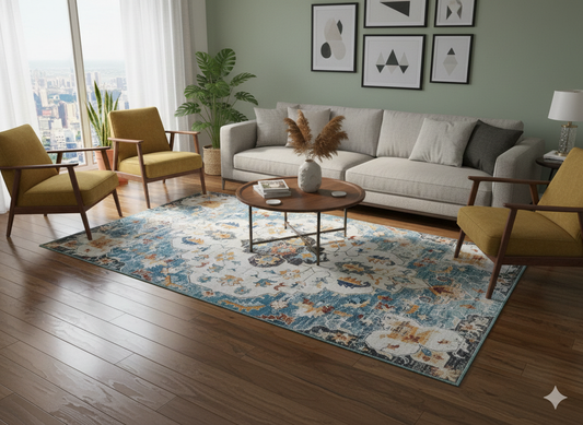 Vintage-Inspired Area Rug/carpet/warmer/mat/runner/home décor/room/decoration