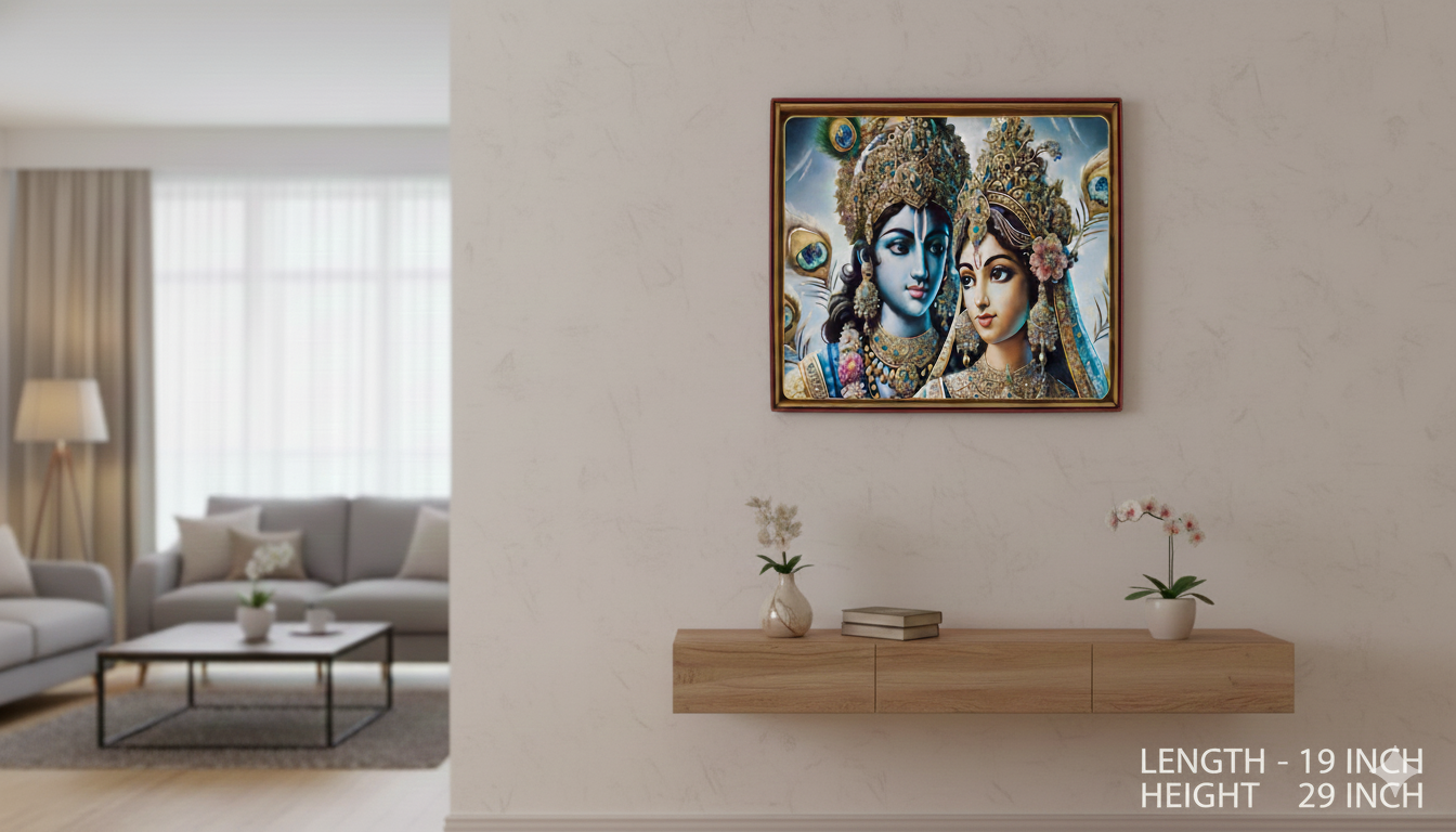 Framed Artwork: A Glimpse of Devotion 19*29