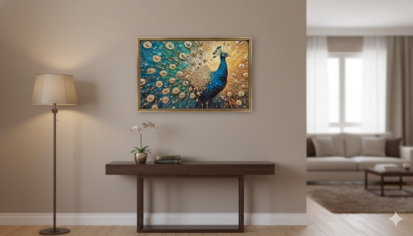 Framed Artwork: A Glimpse of Devotion 19*29