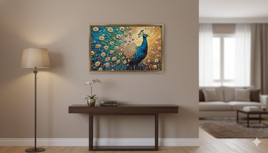 Framed Artwork: A Glimpse of Devotion 19*29