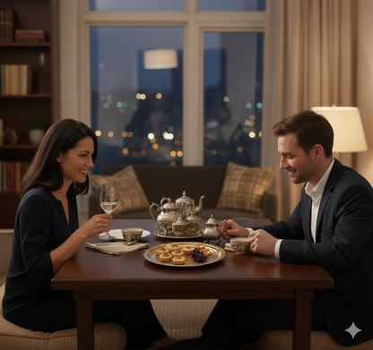 12" Shining Beautiful Flower Design Brass Plate Thali - Dinnerware Decorative Gift Item Tableware