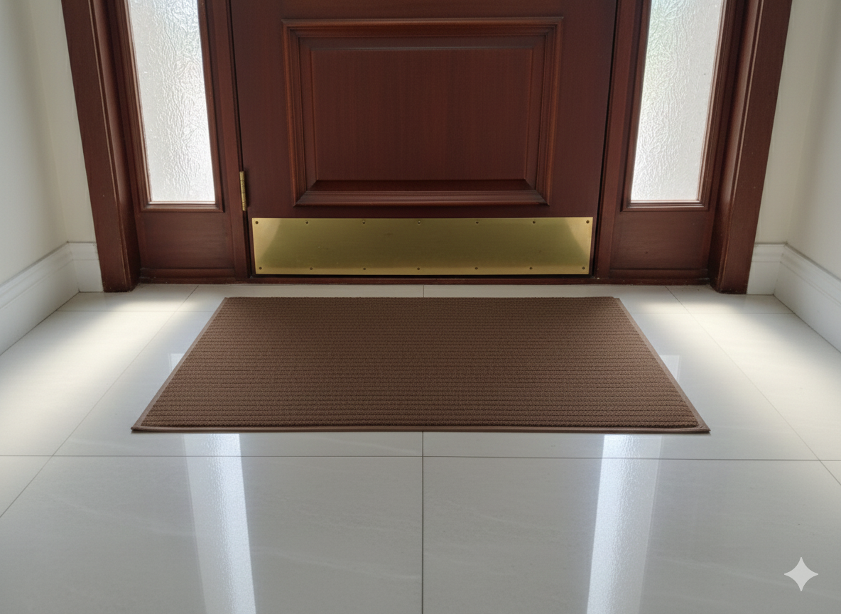 Classic Ribbed Coir-Style Door Mat /ROUGH/STRONG/LONGLAST