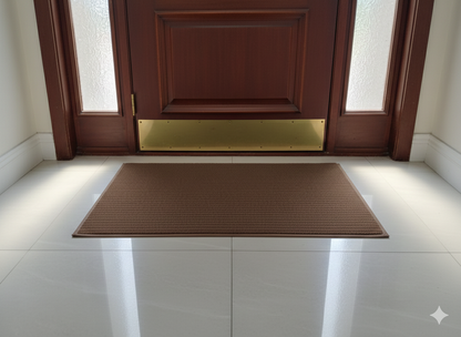 Classic Ribbed Coir-Style Door Mat /ROUGH/STRONG/LONGLAST