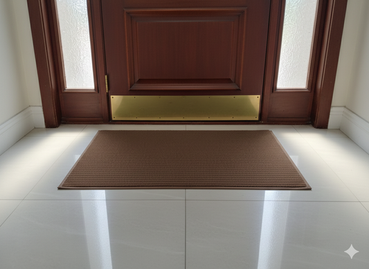 Classic Ribbed Coir-Style Door Mat /ROUGH/STRONG/LONGLAST