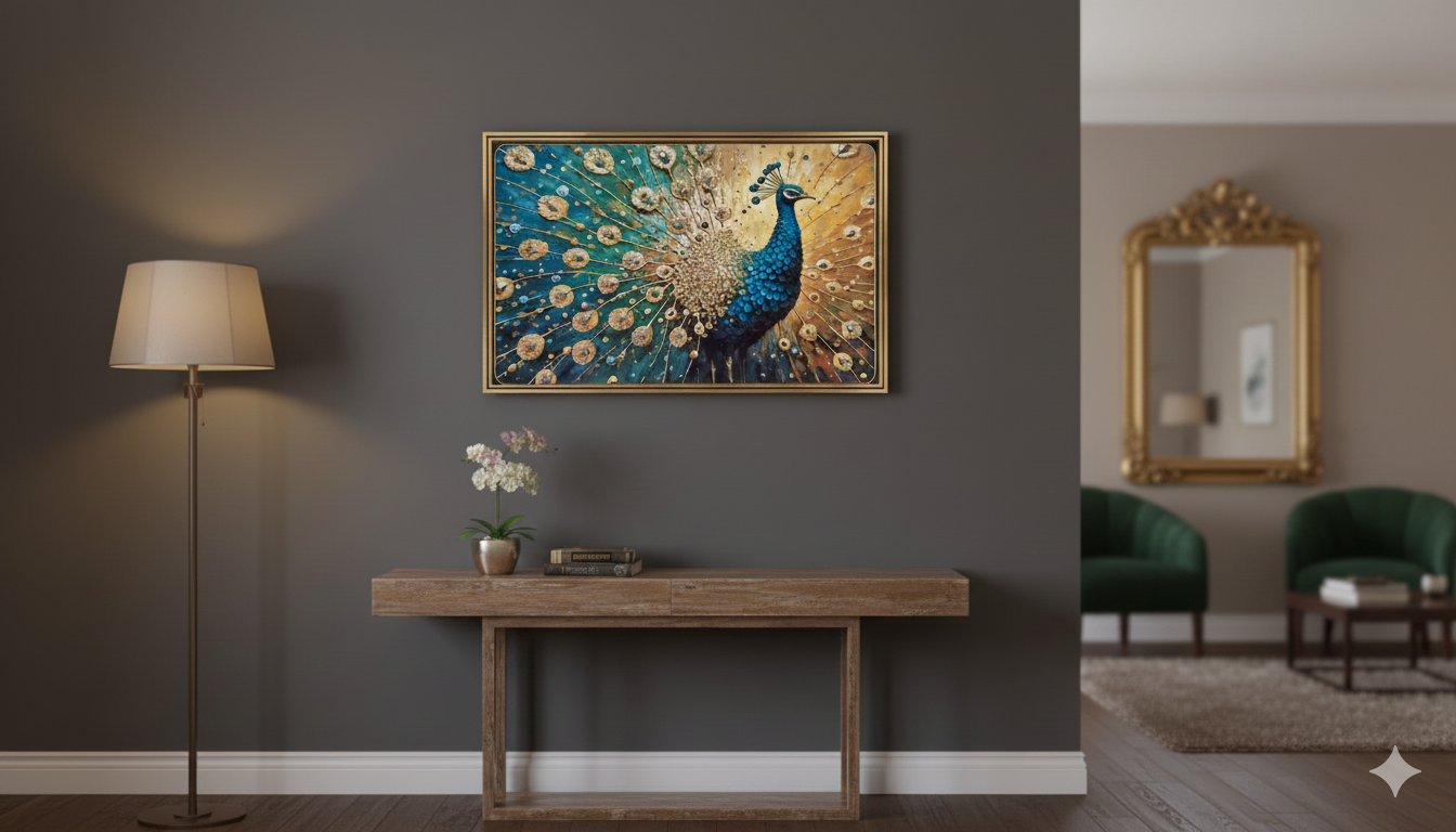 Framed Artwork: A Glimpse of Devotion 19*29