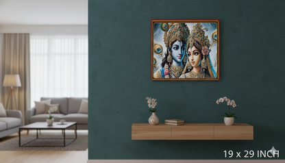 Framed Artwork: A Glimpse of Devotion 19*29