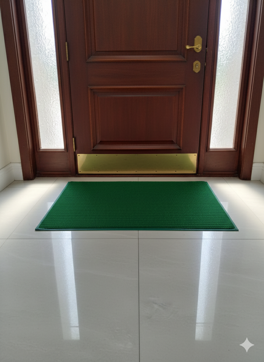 Classic Ribbed Coir-Style Door Mat /ROUGH/STRONG/LONGLAST