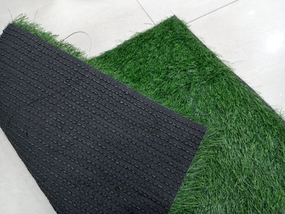 Artificial Grass for Balcony Or Doormat, Soft and Durable Plastic Turf Carpet Mat, Artificial Grass 16inch -24inch, Green