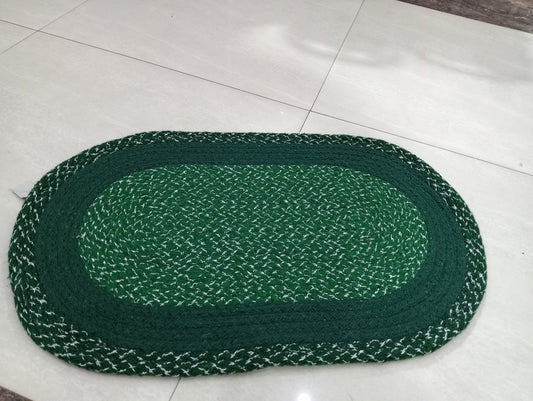 Cotton Anti Slip Mat for Home and Offices  (Large Size),  Oval