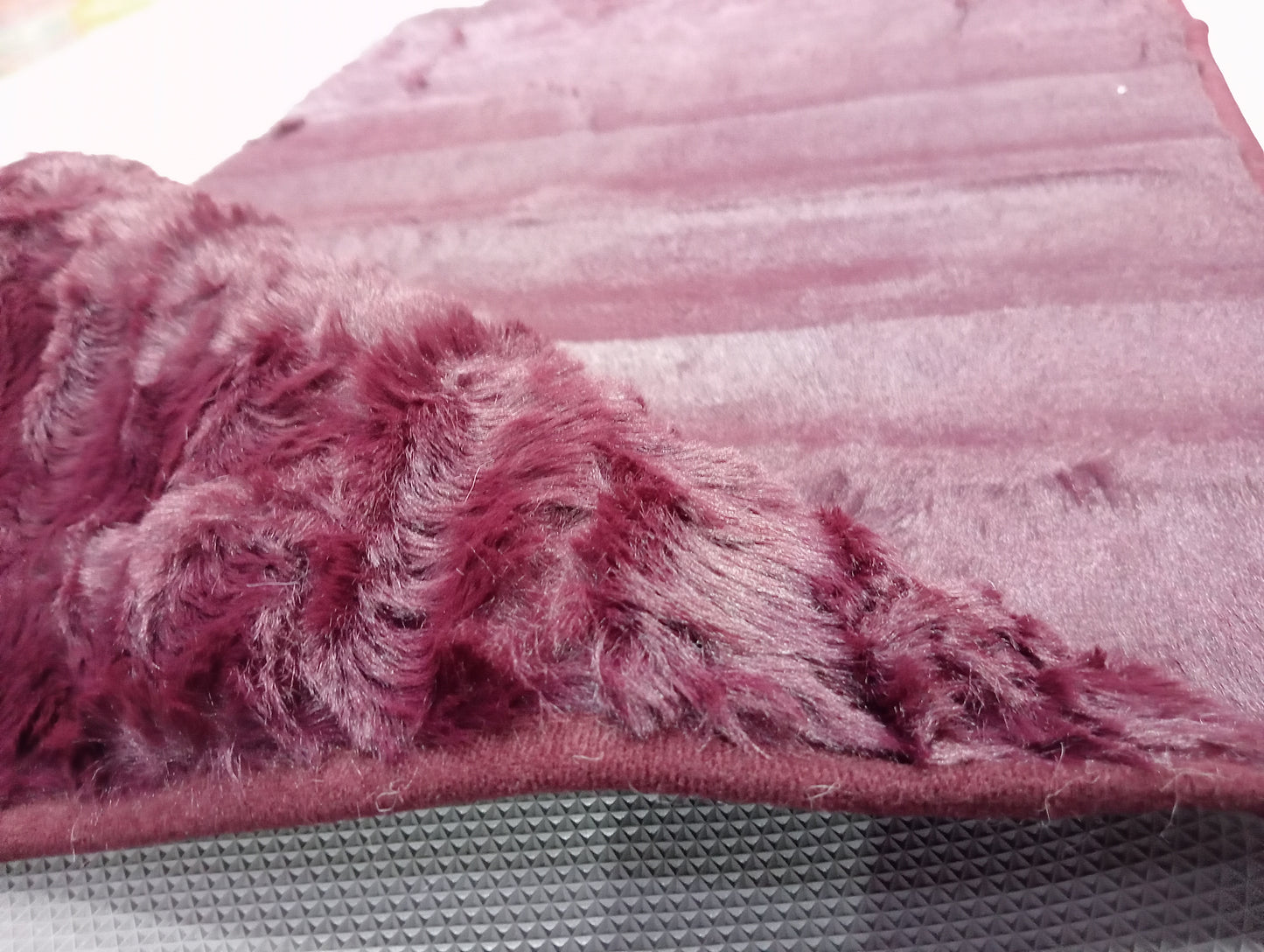 Home Rabbit Fur Soild Runner Super Soft, Anti-Slip, Washable, Rectangle, for Livingroom Rug, in Bedroom Bedside Runner/soft/very soft