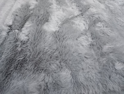 Home Rabbit Fur Soild Runner Super Soft, Anti-Slip, Washable, Rectangle, for Livingroom Rug, in Bedroom Bedside Runner/soft/very soft