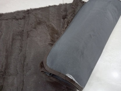 Home Rabbit Fur Soild Runner Super Soft, Anti-Slip, Washable, Rectangle, for Livingroom Rug, in Bedroom Bedside Runner/soft/very soft