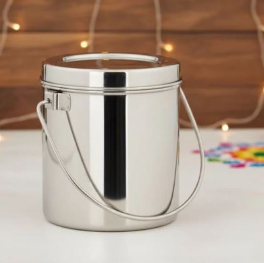 Stainless Steel Milk Pot – NO 10 – Capacity 1 Ltr.
