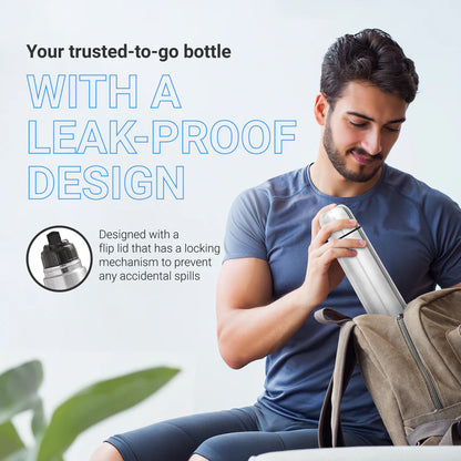 Milton Flip Lid Thermosteel Bottle (Milton)
